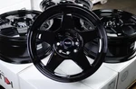 15 Flow Formed Wheels Rims Black 4X100 Toyota Prius Yaris Corolla Cooper Miata. Fixed Price $689.00.