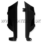 Ktm 125SX 2008-2014 Black Polisport Plastic Front Lower Fork Guards. Fixed Price $33.60.