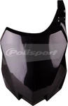 Polisport Front Number Plate Black 8659200003. Fixed Price $24.99.