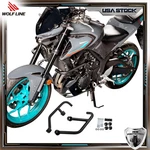 Crash Bar Yamaha Mt 03 25 Engine Guard Reinforced Protector 2026 Wolfline. Fixed Price $76.50.