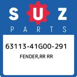 63113-41G00-291 Suzuki Fender,rr 6311341G00291, New Genuine Oem Part. Fixed Price $90.91.
