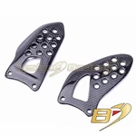 2004 2005 Gsx-r 600 750 100% Carbon Fiber Heel Plate Guard Gsxr Foot Peg. Fixed Price $54.85.