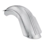 Custom Ribbed Steel Rear Fender By Paughco Harley Flh 180 Wide Tire Conversion. Fixed Price $259.97.