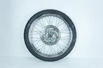 01 Harley Softail Fxstb Night Train Oem Front Wheel Rim Tire Spoked MH90-21 21". Fixed Price $238.50.