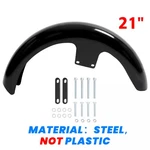 Vivid Black 21" Wrap Front Fender For Harley Touring Street Road Glide 1997-2013. Fixed Price $74.99.