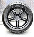 2014 Bmw C600 Sport Rear Wheel Rim E-15X4.50 W/ Michelin 2CT Tire 160/60R155. Fixed Price $199.99.