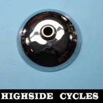 1402 09 Harley-davidson Softail Chrome Front Wheel Rim Hub Cap Cover. Fixed Price $25.00.