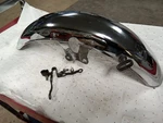 1982 Suzuki GS850G GS850L Chrome Front Fender Guard Cover. Fixed Price $75.00.