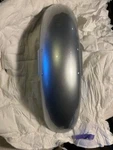 Harley-davidson Sportster Front Fender, New In Box, 58900096BHT Brl Silv Prl. Fixed Price $475.00.