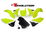 Set Plastics Fairing Brackets, Racetech Revolution Yellow Fluo Yamaha Yz 125-250. Fixed Price $323.22.