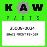 35009-0024 Kawasaki Brace,front Fender 350090024, New Genuine Oem Part. Fixed Price $104.10.