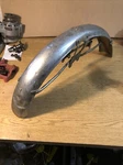 1973 Honda CB125S Oem Front Fender 61100-324-700XW -- Damaged. Fixed Price $24.50.