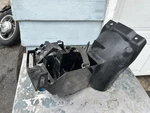 87 88 VF700 750 Super Magna Battery Tray Box Plastic Inner Rear Fender Oem. Fixed Price $45.00.