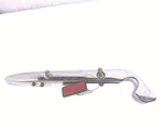 Suzuki GZ250 Right Chrome Rear Fender Rail & Reflector 47121-12F00. Fixed Price $29.99.