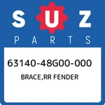 63140-48G00-000 Suzuki Brace,rr Fender 6314048G00000, New Genuine Oem Part. Fixed Price $375.89.