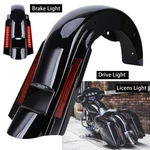 Stretched Extended Rear Fender W/ Led For Harley Electra Glide Road King 93-2008. Fixed Price $373.95.