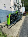 Harley Davidson Cholo Vicla 21" Front Fl Fender And 6" Stretched Rear. Fixed Price $399.00.
