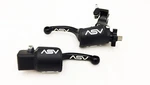 Asv F3 Front Brake Clutch Perch Levers Hot Start Dust Shorty Black Honda Crf. Fixed Price $184.95.