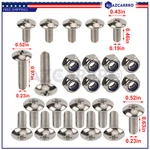 For Yamaha Banshee Polished Stainless Steel Front & Rear Fenders Bolt Screw Kit. Fixed Price $11.59.
