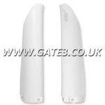 Yamaha 250 2005-2007 White Polisport Plastic Front Lower Fork Guards Yzf. Fixed Price $33.60.