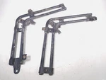 2003 Victory V92C Deluxe Left & Right Saddlebag Luggage Mount Bracket Set. Fixed Price $139.63.