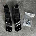 Black Rear Passenger Foot Peg Bracket Set For Yamaha Bolt XV950 XVS950 2014-2017. Fixed Price $69.99.