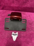 Harley Cvo Rear Tail Light License Plate Mount Fender Bracket Led Touring Oem. Fixed Price $97.75.