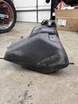 Honda CRF100 Oem Complete Gas Fuel Tank, Black, Used. Fixed Price $95.00.