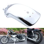 Motorcycle Rear Fender Mudguard For Honda Yamaha Suzuki Chopper Cruiser Chrome. Fixed Price $34.50.
