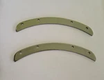 Gilroy Indian Chrome Rear Fender Eyebrow Set 30-010 Excellent Cond. Fixed Price $145.00.