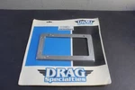 New Harley Drag Specialties Grooved License Plate Frame F/fxst DS-720833C. Fixed Price $49.95.