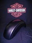 Harley-davidson Dyna Street Bob Primed Rear Fender 2017 59500097A. Fixed Price $550.00.
