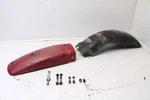 1980 Kawasaki KE125 Rear Back Fenders Steel And Plastic Inner Outer. Fixed Price $58.50.