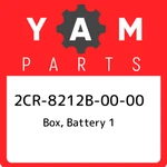 2CR-8212B-00-00 Yamaha Box, Battery 2CR8212B0000, New Genuine Oem Part. Fixed Price $49.36.