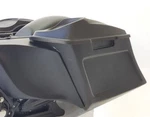 Harley Davidson Drop Back Stretched Saddlbags Fender 6.5 #3 Lids Touring 97-08. Fixed Price $1399.00.