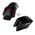 4" Saddlebag W/ Speakers Lid & Cvo Rear Fender Fit For Harley Road King 2014-23. Fixed Price $489.99.