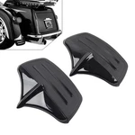 Black Rear Mudguard Flaps For Harley Glide Flhtcutg Street Trikes. Fixed Price $108.08.