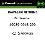 Kawasaki Genuine Shroud Engine Lh Green 49089-0946-290 New. Fixed Price $76.76.