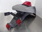 08-18 Kawasaki KLR650 Rear Fender, Taillight, License Plate Bracket & Mudflap. Fixed Price $67.84.