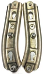 02 Harley-davidson Softail Deuce Fxstd Fender Reinforcements 56628-00 56627-00. Fixed Price $40.00.