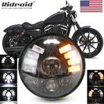 5.75" Led Headlight With Turn Signal For Harley-davidson Softail Standard Fxst. Fixed Price $39.99.