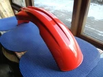 Vintage Nos Oem Honda 1983 XL600 Front Fender, Monza Red. Fixed Price $355.00.