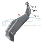 Genuine Bmw 46638556638 - Right Fuel Tank Side Panel. Fixed Price $116.67.