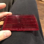 Harley-davidson Pm 1736-15 Sae T78 Dot Red Fender Lense For Rear. Fixed Price $8.99.