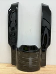 Hogworkz 7" Stretch Fender Fascia Extension For '96-'08 Harley Vivid Black. Fixed Price $144.99.
