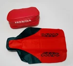 Seat Cover & Rear Fender Bag For Honda XR600R 1998 Red Black. Fixed Price $69.99.