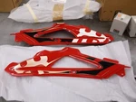 Husqvarna CR125 Nos New Tank Radiator Shrouds 2009 Set Left/right Sticker Blem. Fixed Price $65.00.