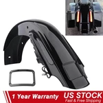 Black Stretched Extended Rear Fender For Harley Street Glide Flhx/i 2006-2008. Fixed Price $354.99.