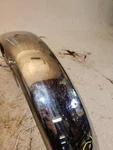 RD250 RD350 Yamaha Front Fender Mud Guard Used 11626-59. Fixed Price $64.99.