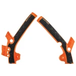 Acerbis X-grip Frame Guards Orange/black For Ktm 85 17/14 2013-2017. Fixed Price $52.24.